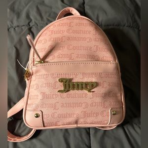 Juicy Couture pink backpack